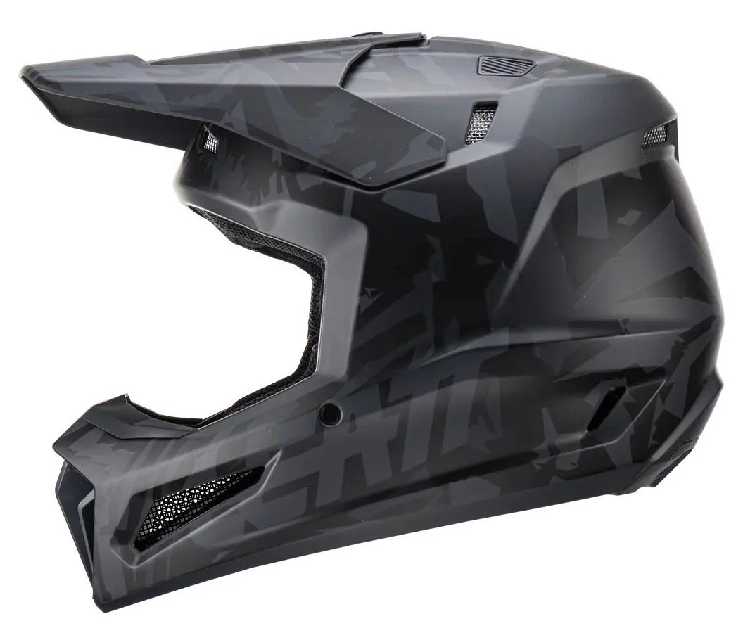 Leatt HELMET MOTO 3.5 + GOGGLE [STEALTH]