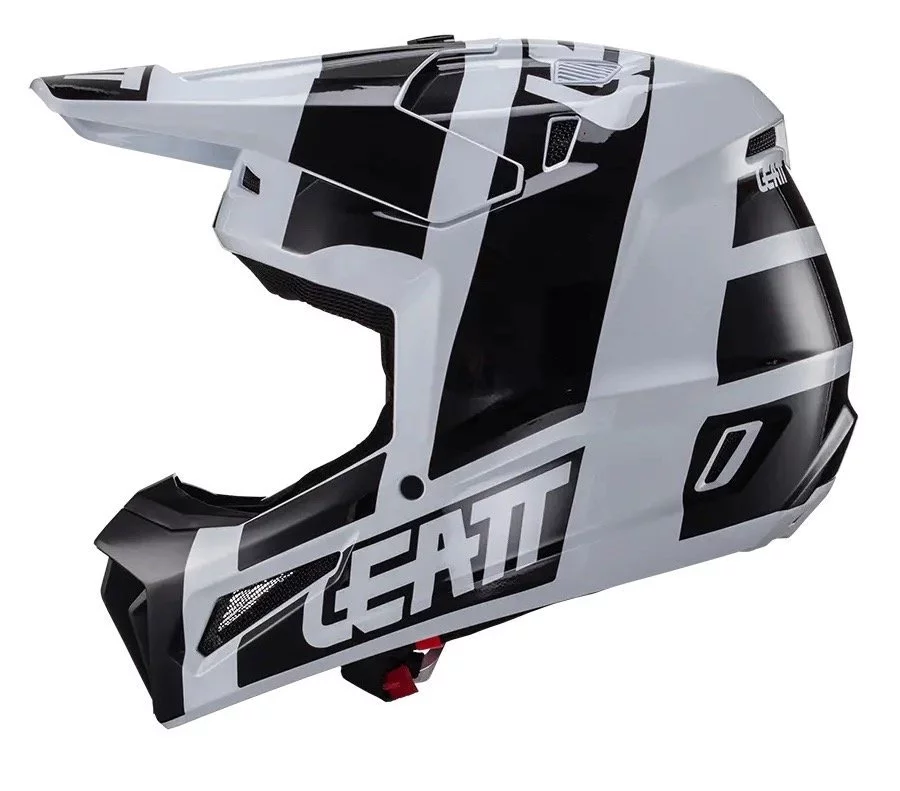 Leatt HELMET MOTO 3.5 + GOGGLE [WHITE]