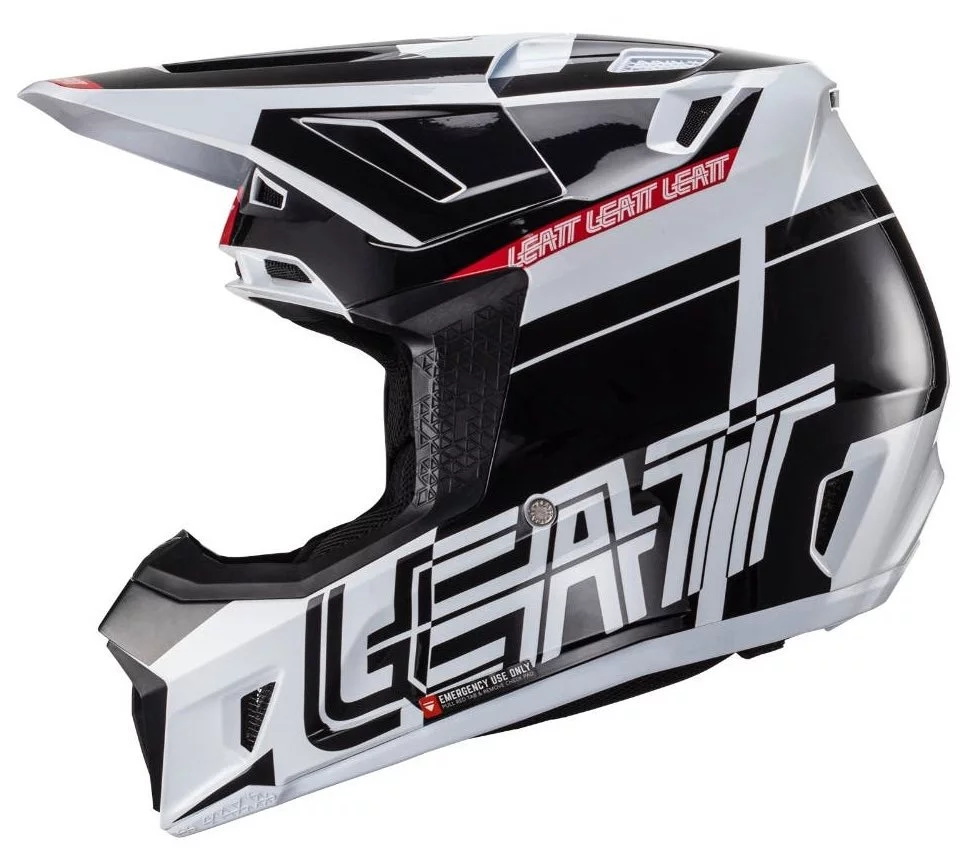 Leatt HELMET MOTO 7.5 + GOGGLE [BLACK]