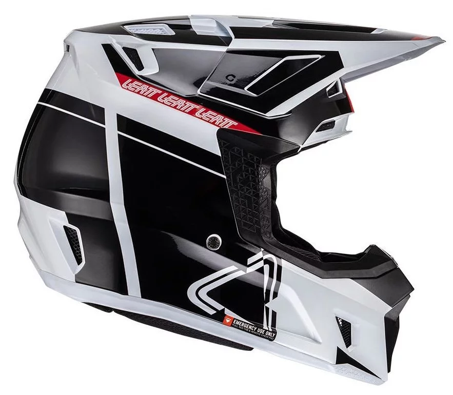 Leatt HELMET MOTO 7.5 + GOGGLE [BLACK]