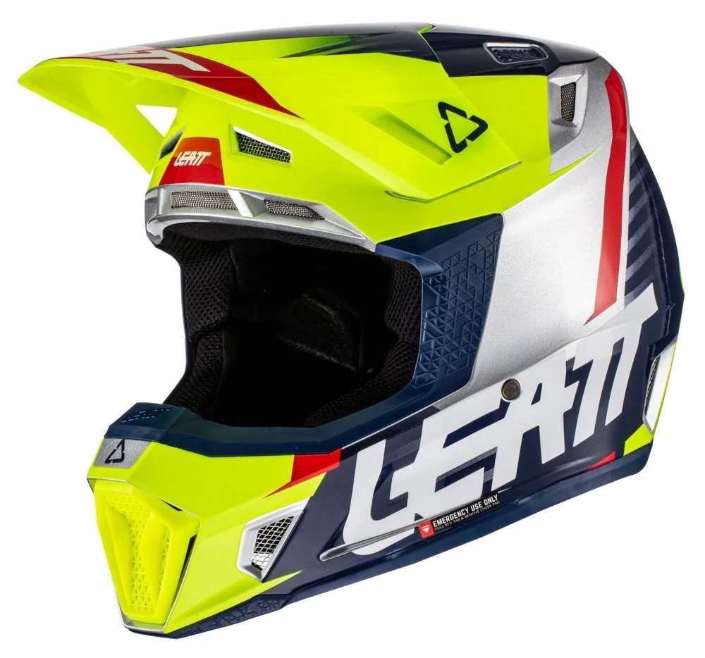 Leatt HELMET MOTO 7.5 + GOGGLE [LIME]