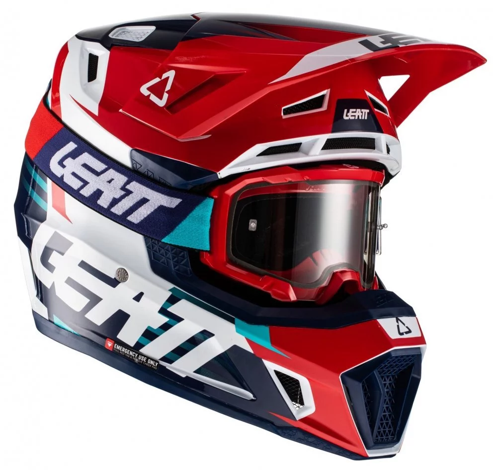 Leatt HELMET MOTO 7.5 + GOGGLE [ROYAL]