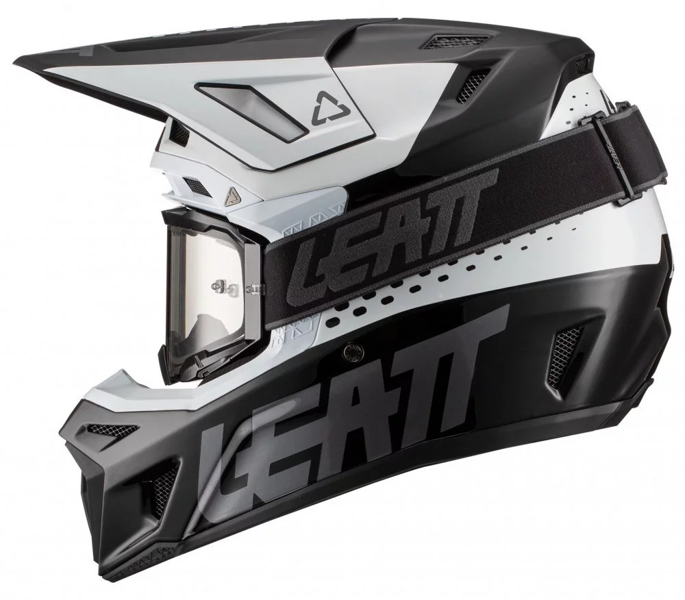 Leatt HELMET MOTO 8.5 + GOGGLE [BLACK]