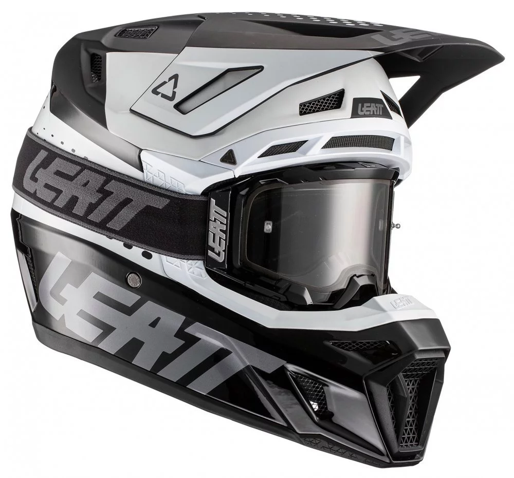 Leatt HELMET MOTO 8.5 + GOGGLE [BLACK]