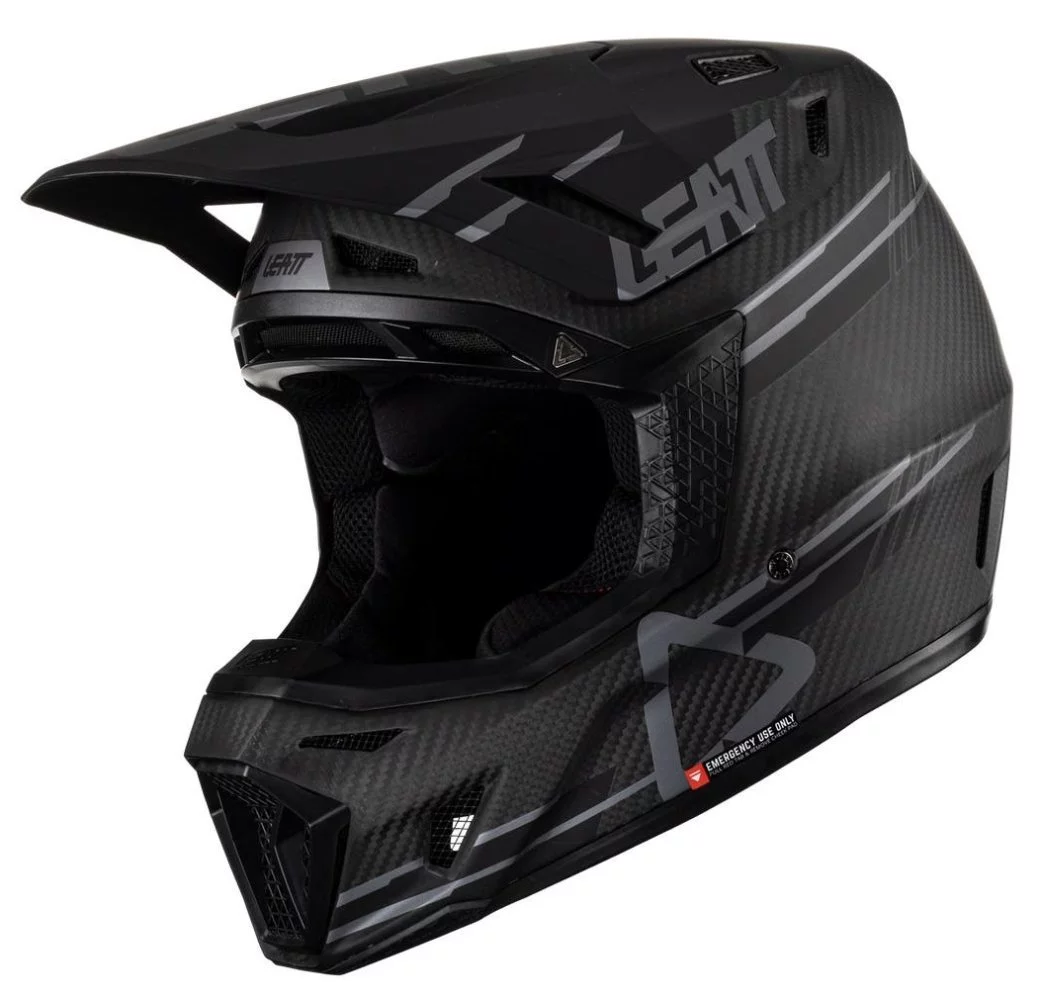 Leatt HELMET MOTO 9.5 + GOGGLE [BLACK]