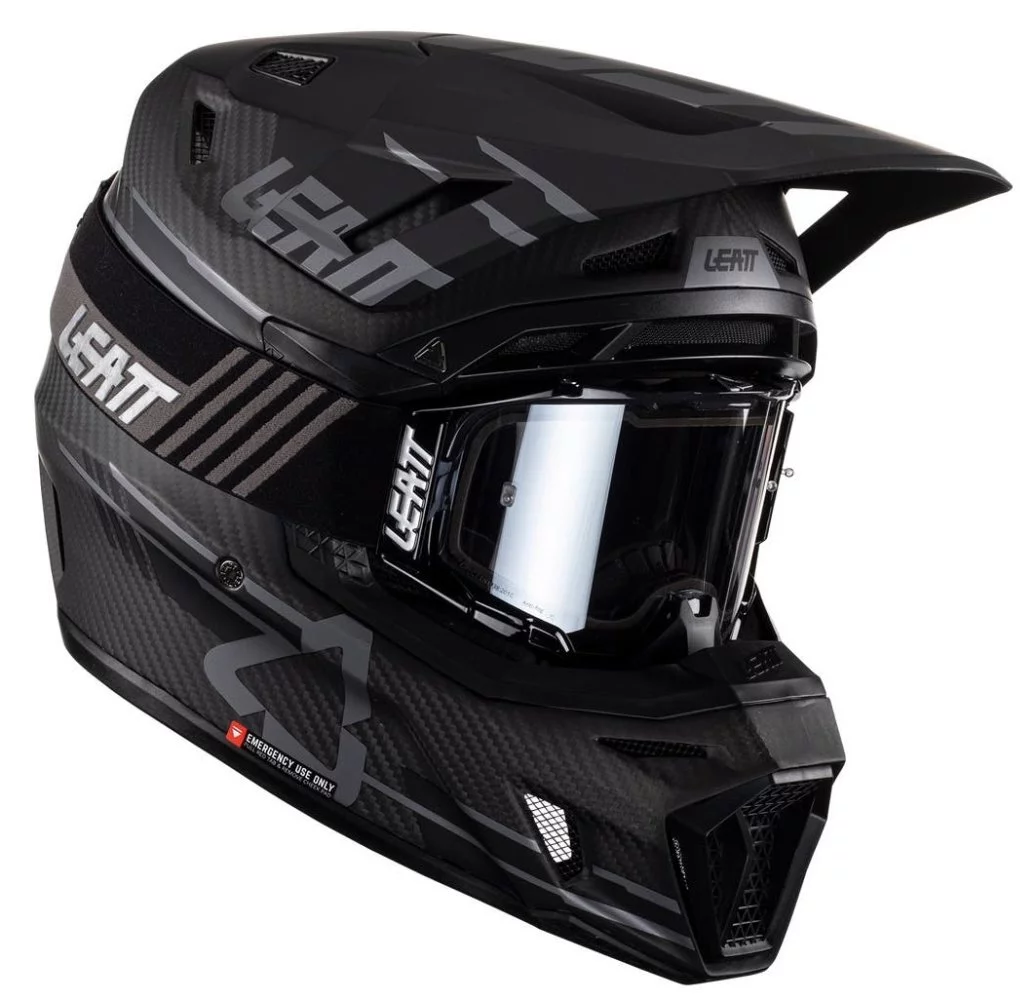 Leatt HELMET MOTO 9.5 + GOGGLE [BLACK]