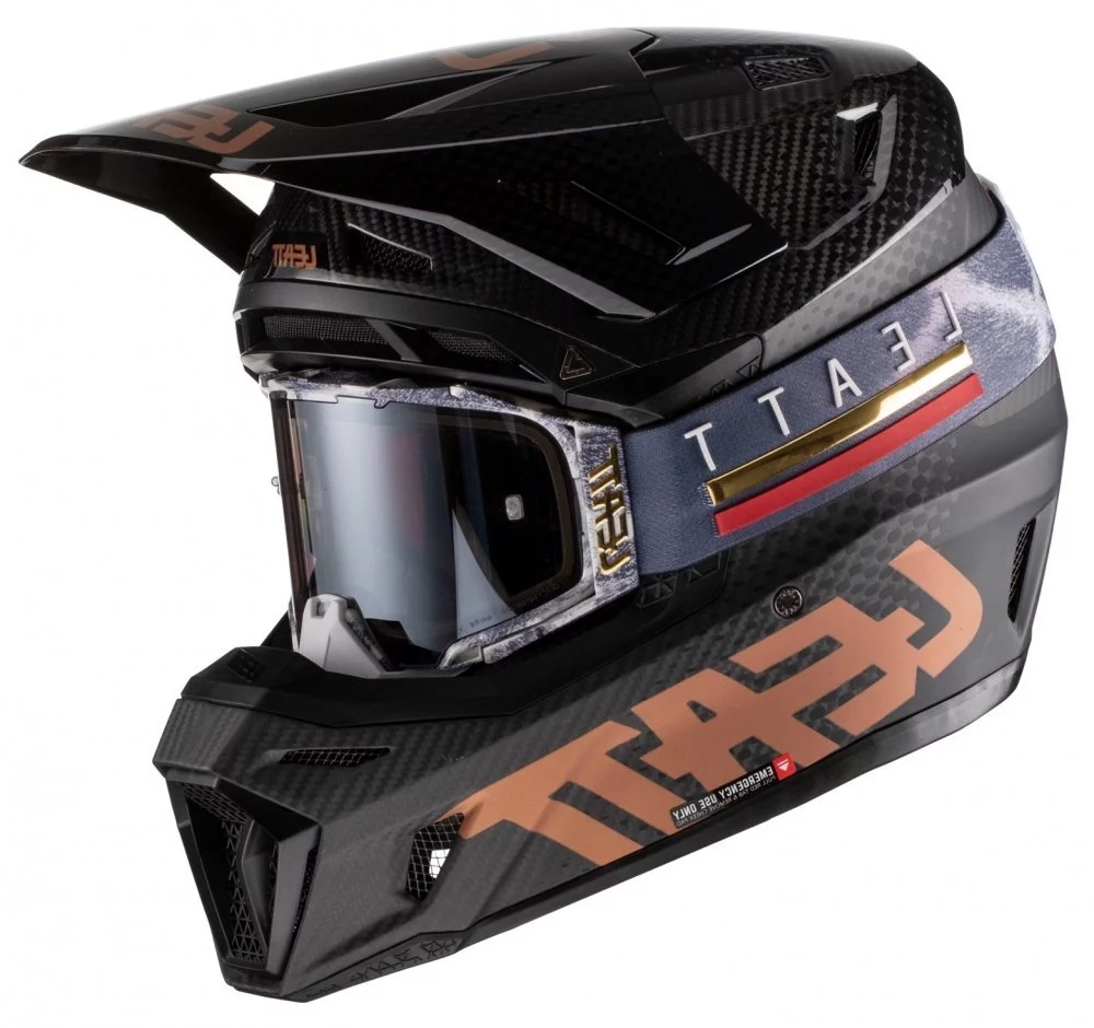 Leatt HELMET MOTO 9.5 + GOGGLE [CARBON]