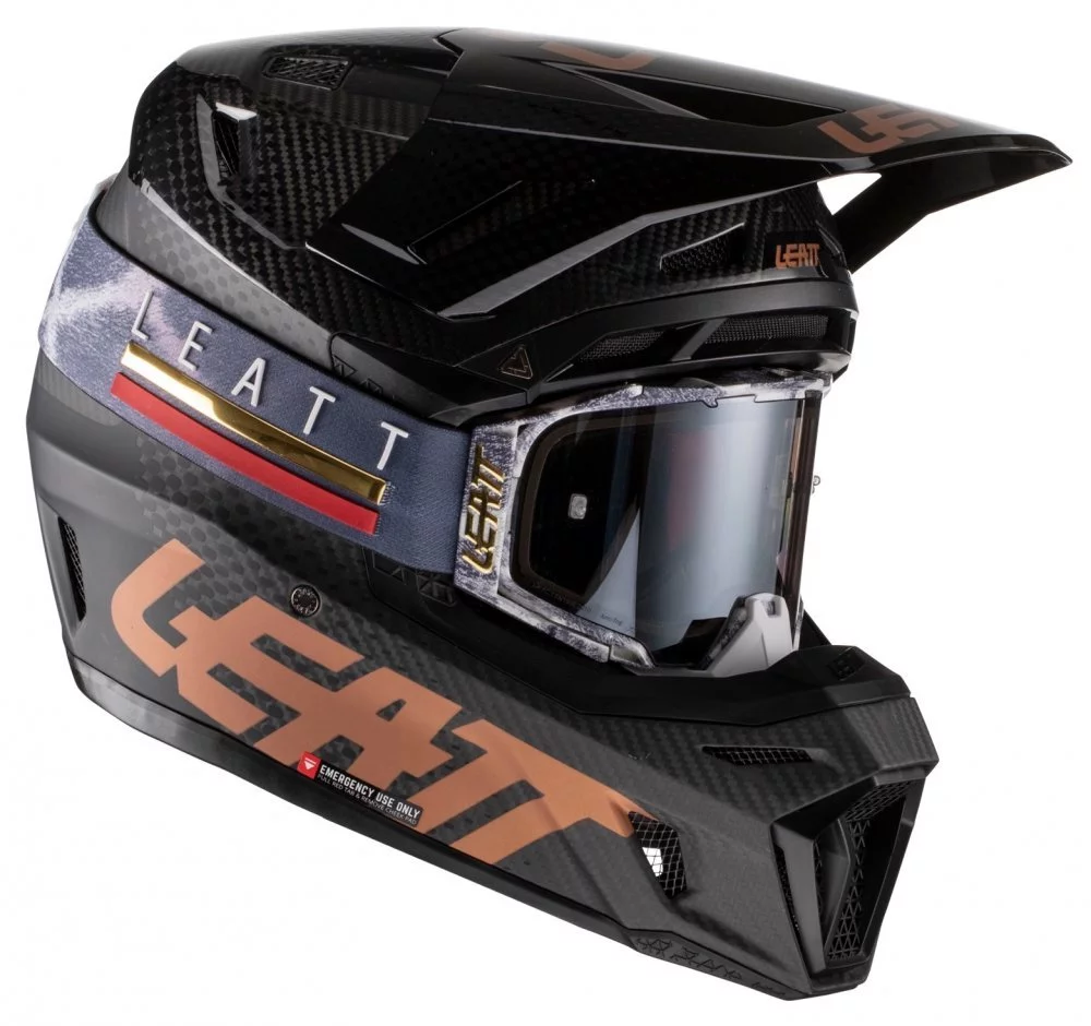 Leatt HELMET MOTO 9.5 + GOGGLE [CARBON]