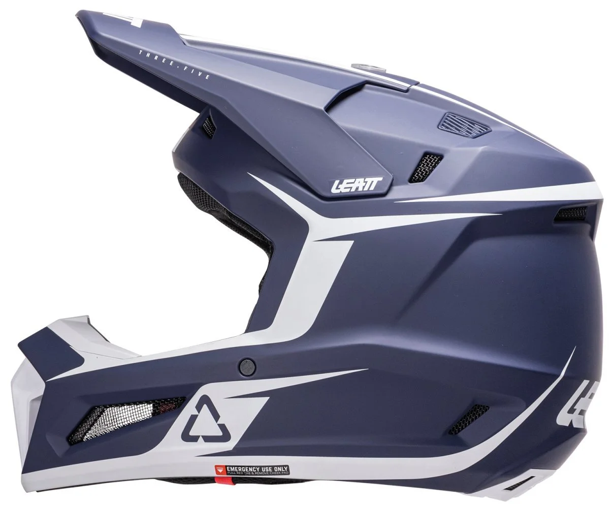 Leatt MOTO 3.5 HELMET + GOGGLE [BLUE]