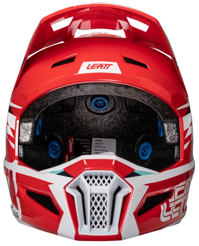 Leatt MOTO 3.5 HELMET + GOGGLE [RED]