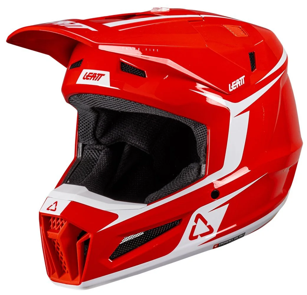 Leatt MOTO 3.5 HELMET + GOGGLE [RED]