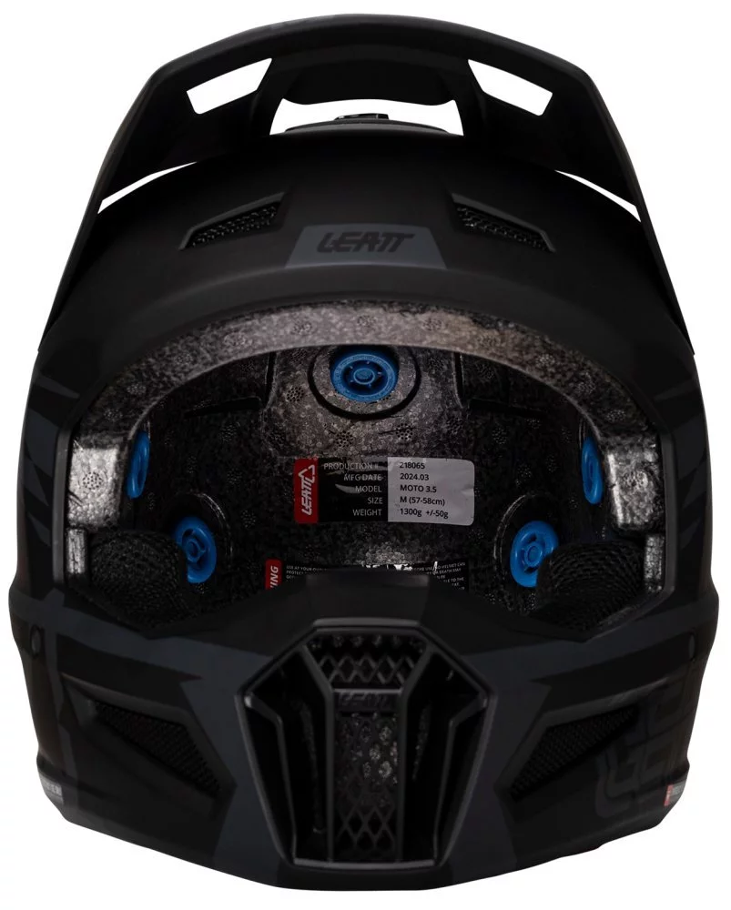 Leatt MOTO 3.5 HELMET + GOGGLE [STEALTH]