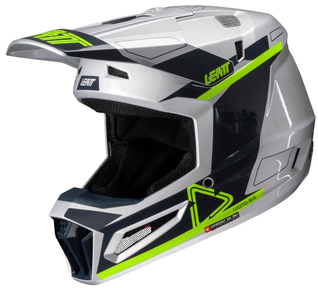 Leatt MOTO 3.5 HELMET + GOGGLE [STEEL]