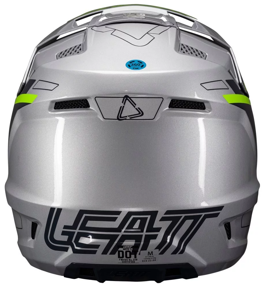 Leatt MOTO 3.5 HELMET + GOGGLE [STEEL]