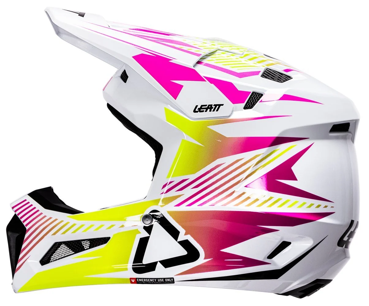 Leatt MOTO 3.5 HELMET + GOGGLE [STORM PINK]