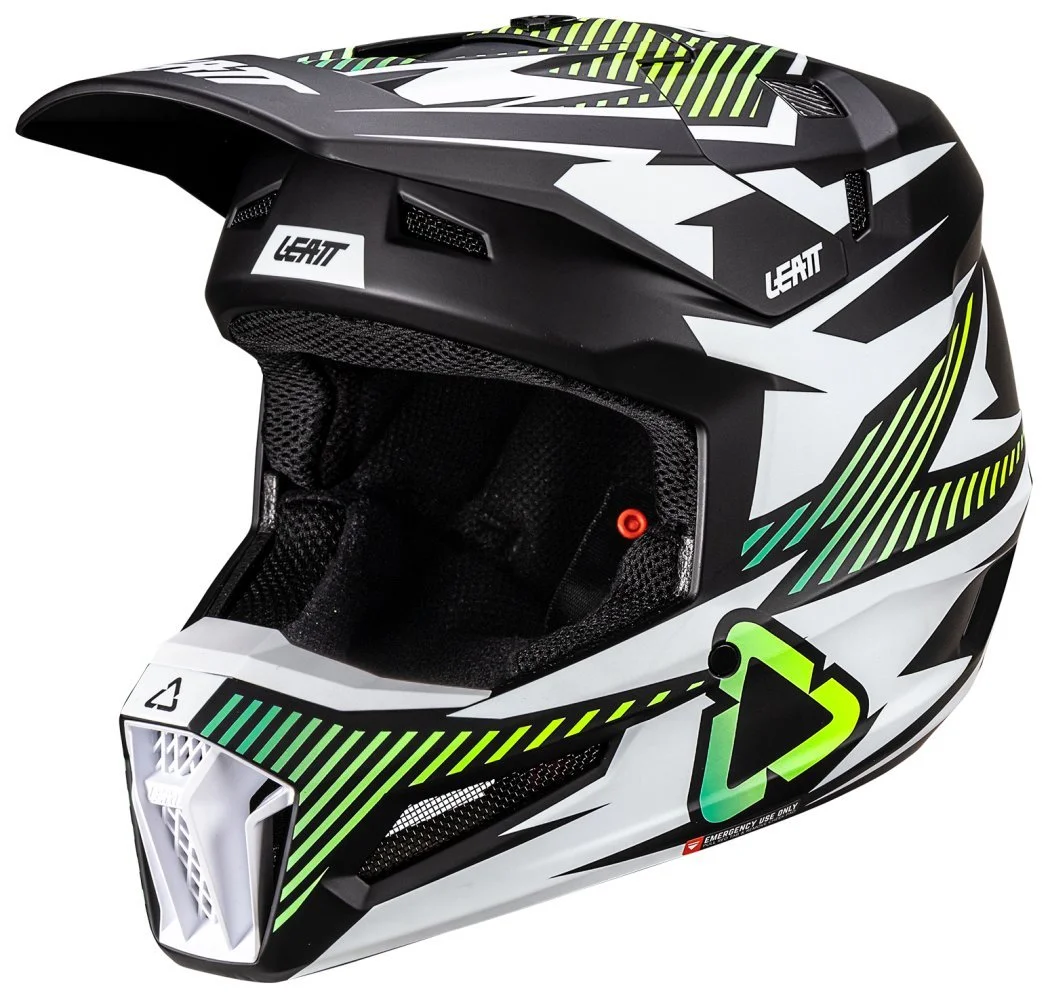 Leatt MOTO 3.5 HELMET + GOGGLE [STORM TEAL]