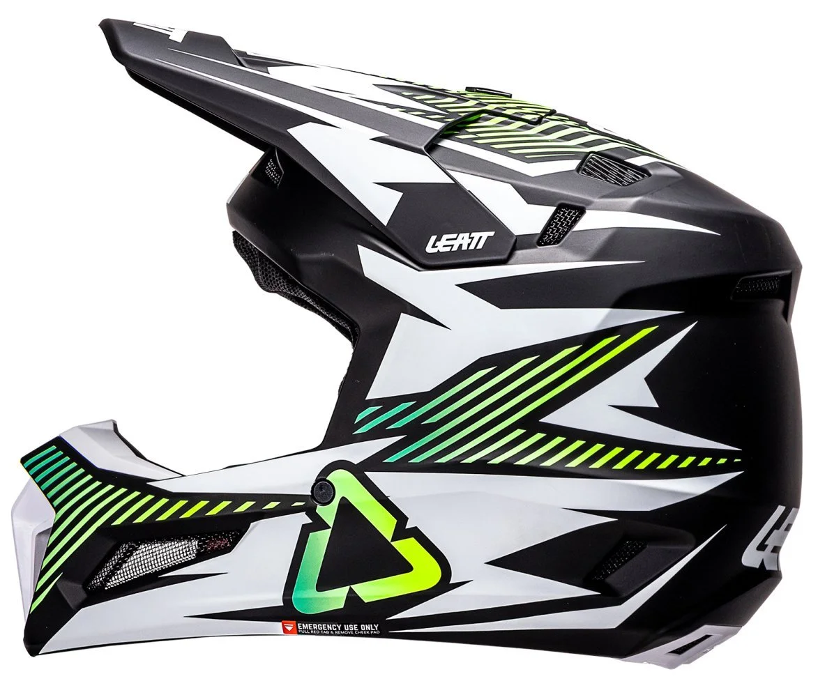 Leatt MOTO 3.5 HELMET + GOGGLE [STORM TEAL]