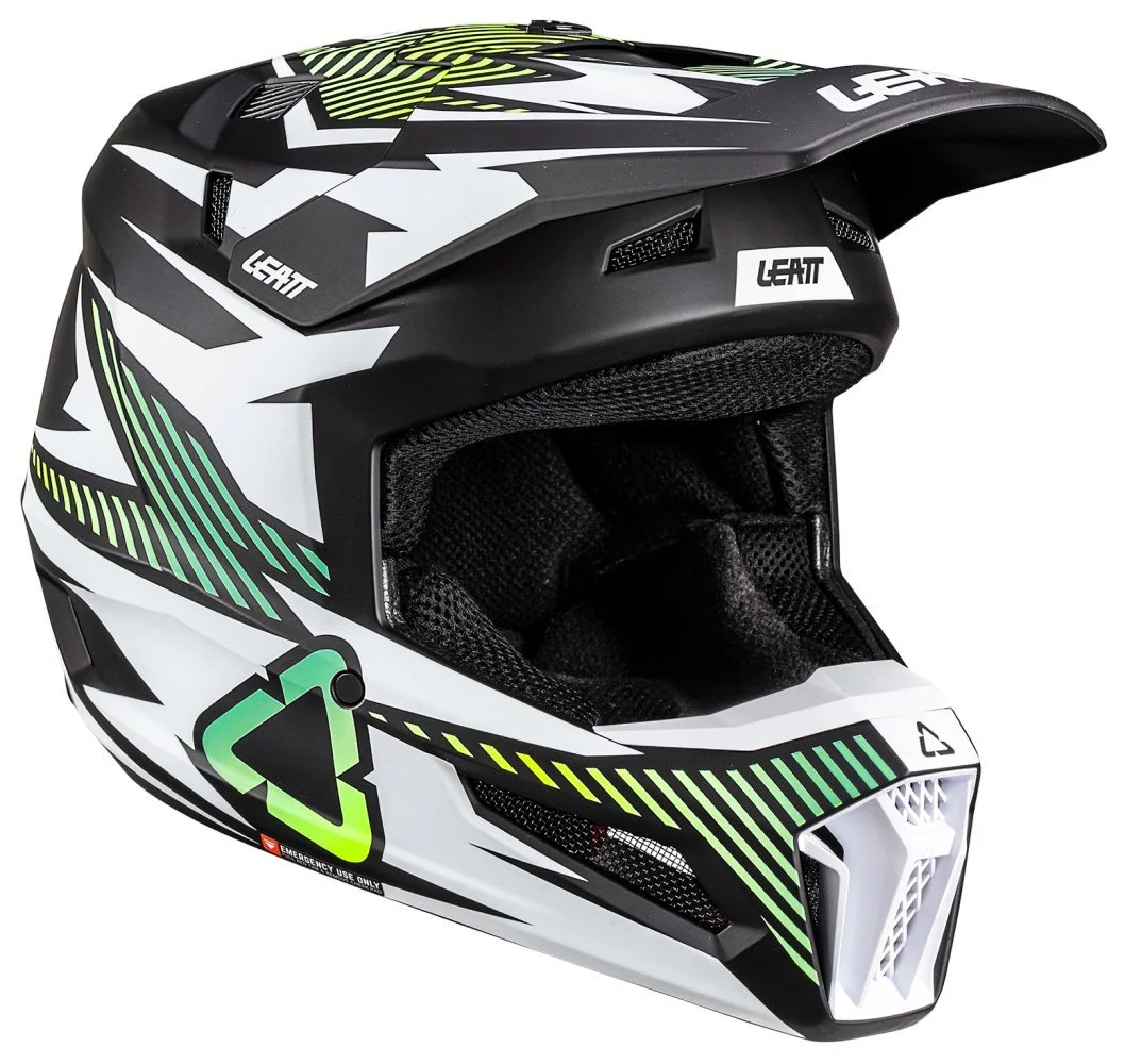 Leatt MOTO 3.5 HELMET + GOGGLE [STORM TEAL]