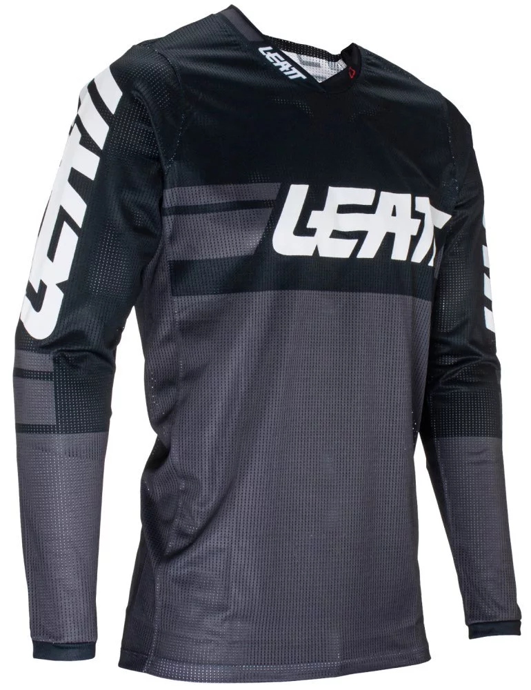 Leatt MOTO 4.5 X-FLOW JERSEY [BLACK]