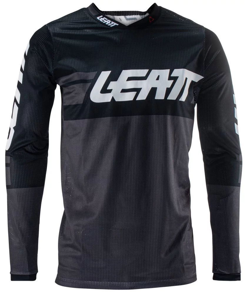 Leatt MOTO 4.5 X-FLOW JERSEY [BLACK]