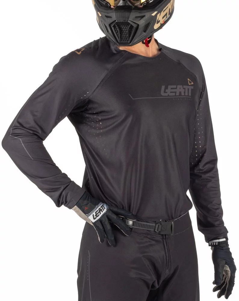 Leatt MOTO 5.5 ULTRAWELD JERSEY [BLACK]