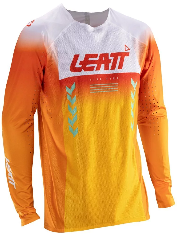 Leatt MOTO 5.5 ULTRAWELD JERSEY [ORANGE]