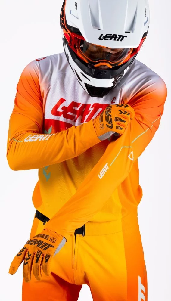 Leatt MOTO 5.5 ULTRAWELD JERSEY [ORANGE]