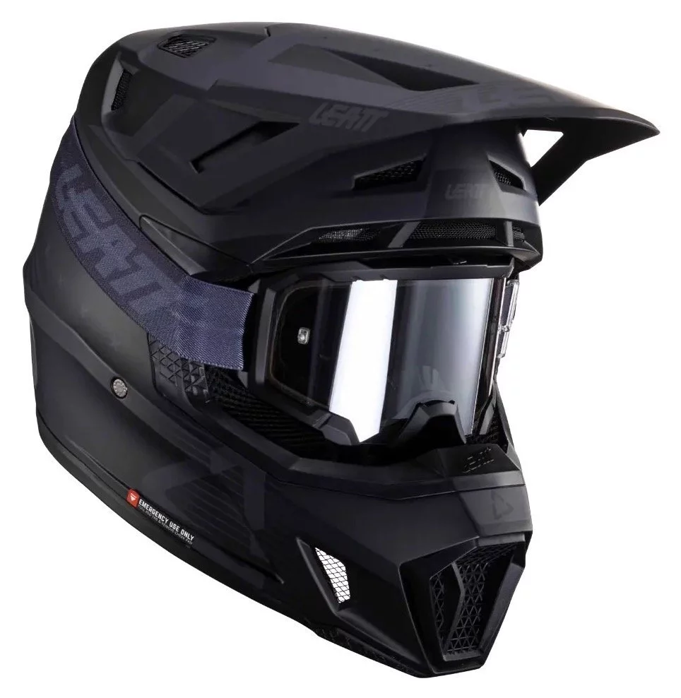 Leatt MOTO 7.5 HELMET + GOGGLE [STEALTH]