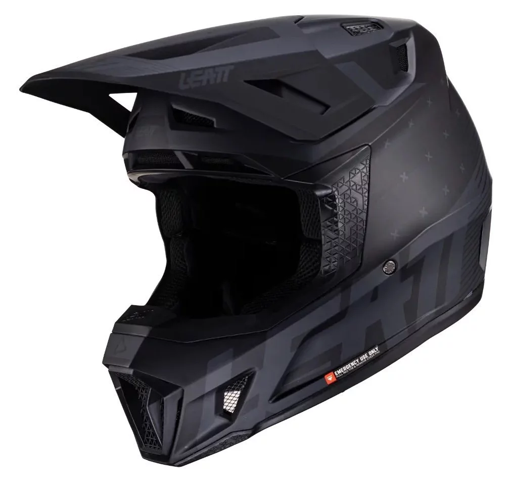 Leatt MOTO 7.5 HELMET + GOGGLE [STEALTH]
