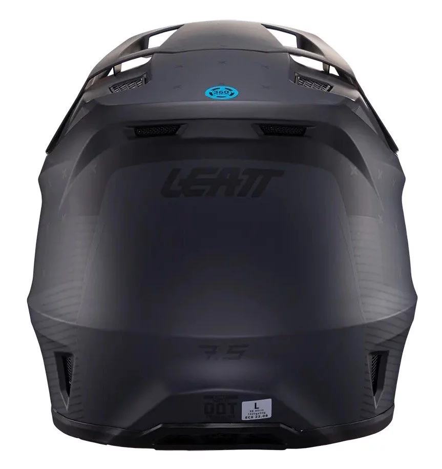 Leatt MOTO 7.5 HELMET + GOGGLE [STEALTH]