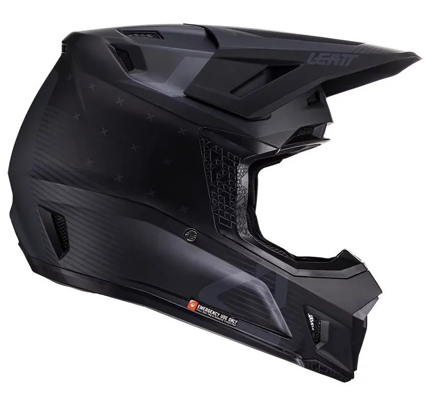 Leatt MOTO 7.5 HELMET + GOGGLE [STEALTH]