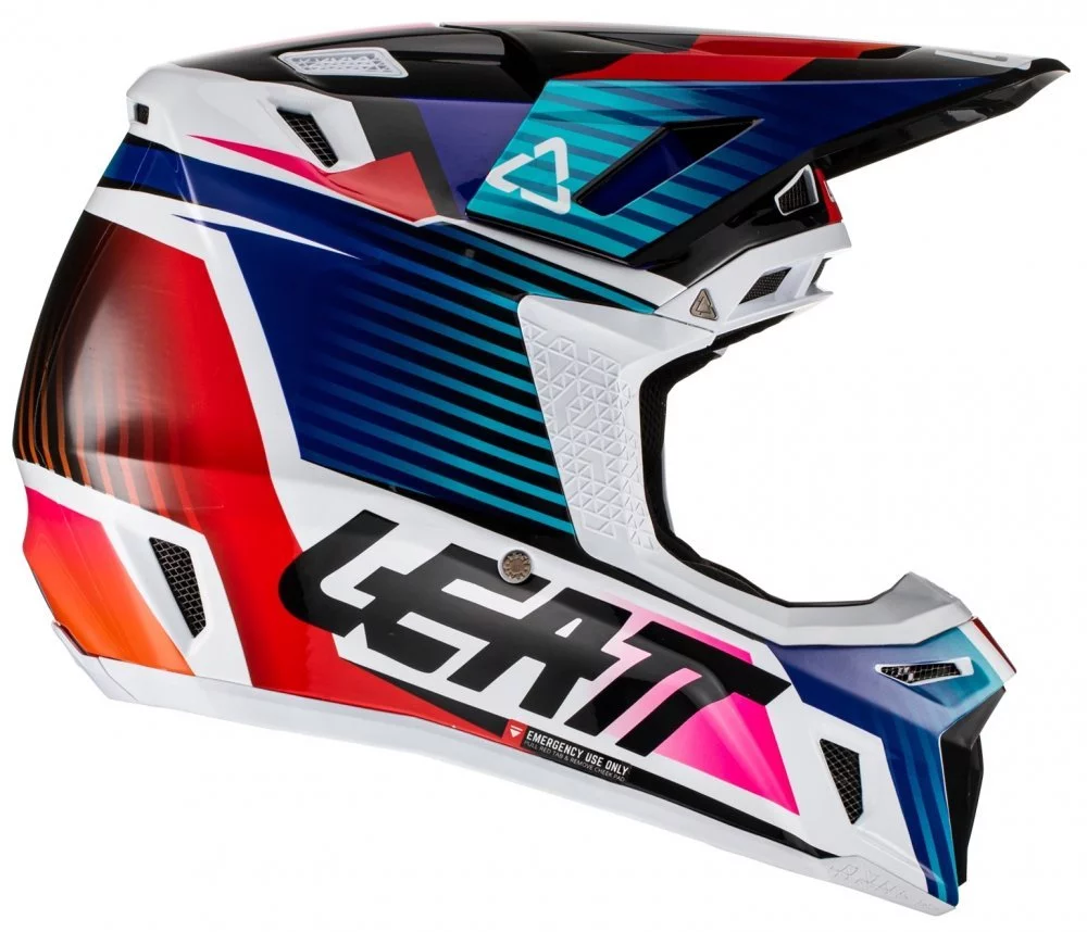 Leatt MOTO 8.5 HELMET + GOGGLE [ROYAL]