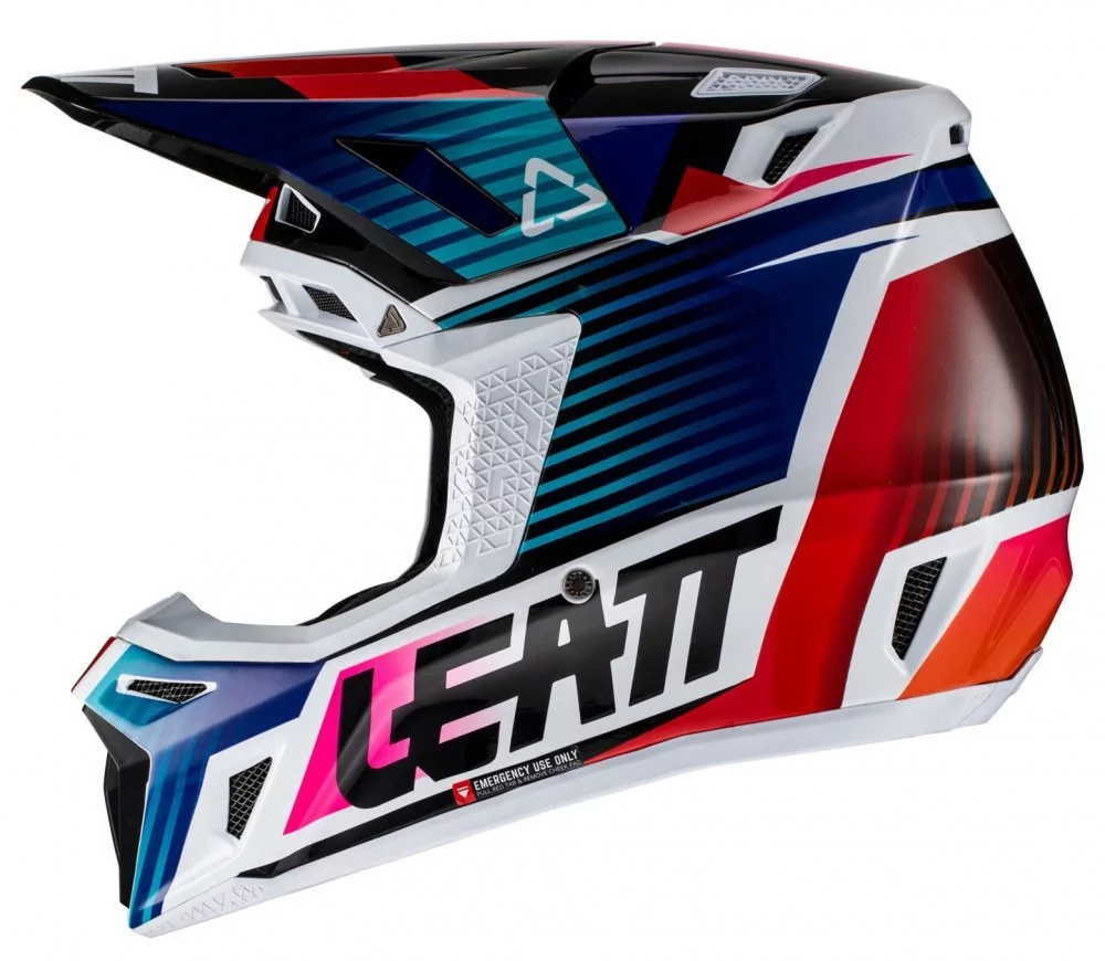 Leatt MOTO 8.5 HELMET + GOGGLE [ROYAL]