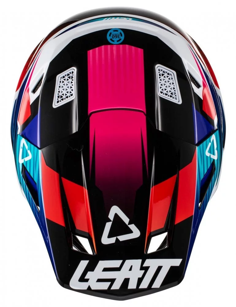 Leatt MOTO 8.5 HELMET + GOGGLE [ROYAL]