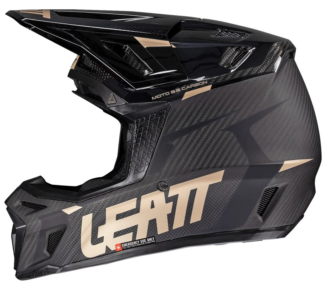 Leatt MOTO 9.5 HELMET + GOGGLE [BLACK]