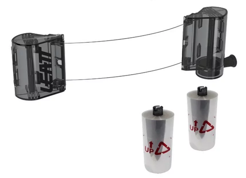 Leatt ROLL-OFF MUD CANISTERS KIT [CLEAR]