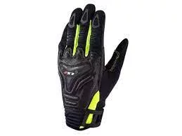 LS2 ALL TERRAIN LADY GLOVES BLACK HI-VIS YELLOW