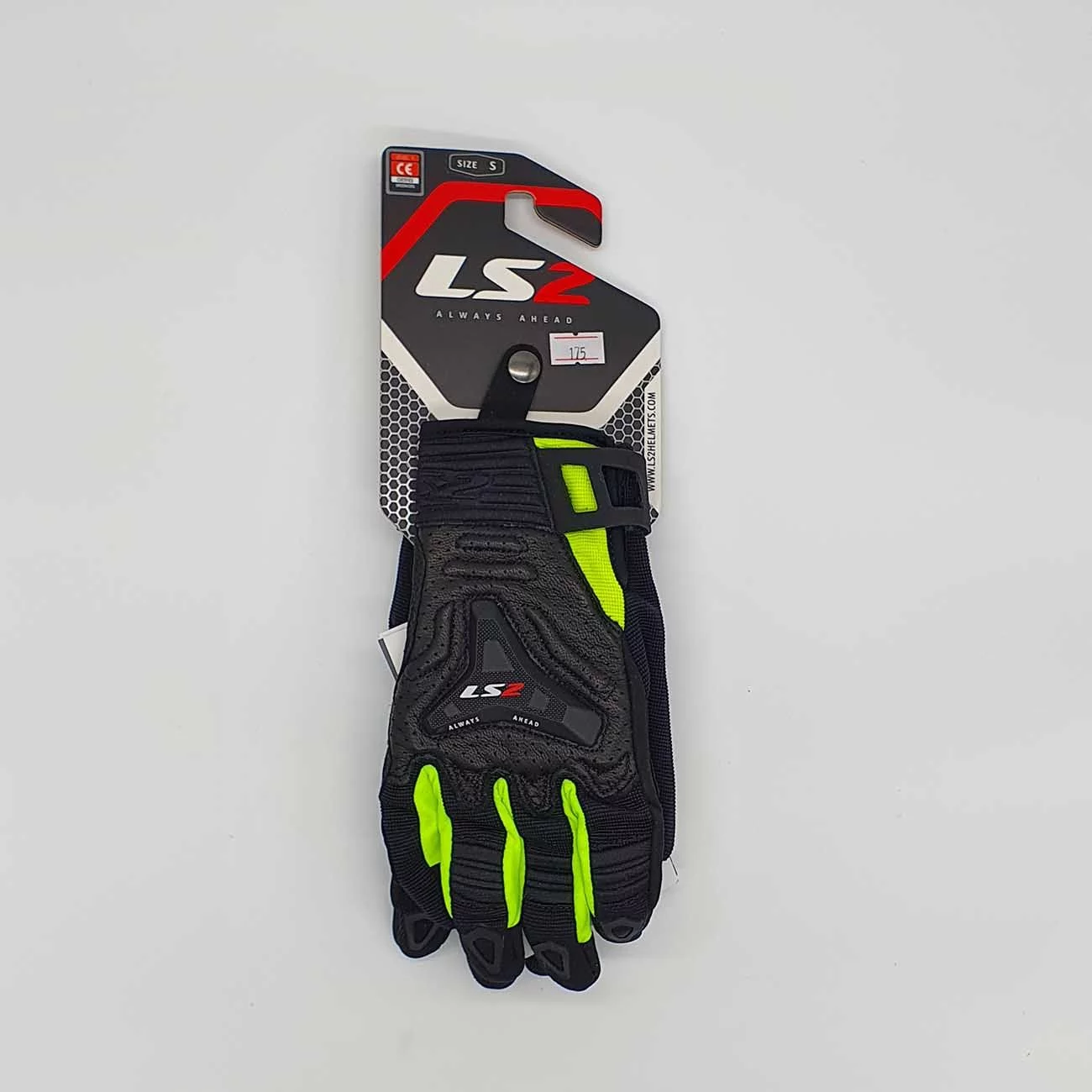 LS2 ALL TERRAIN LADY GLOVES BLACK HI-VIS YELLOW