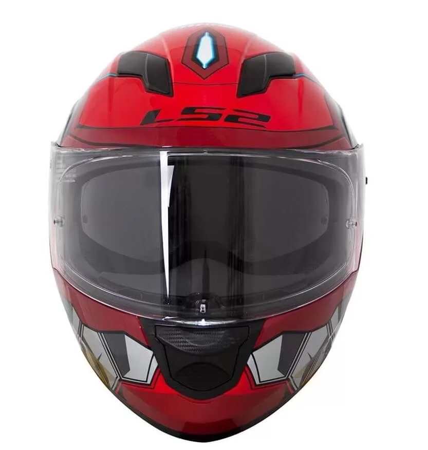 LS2 FF320 STREAM EVO ANGEL RED GREY