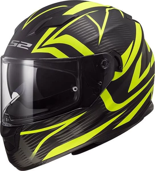 LS2 FF320 STREAM EVO JINK MATT BLACK YELLOW