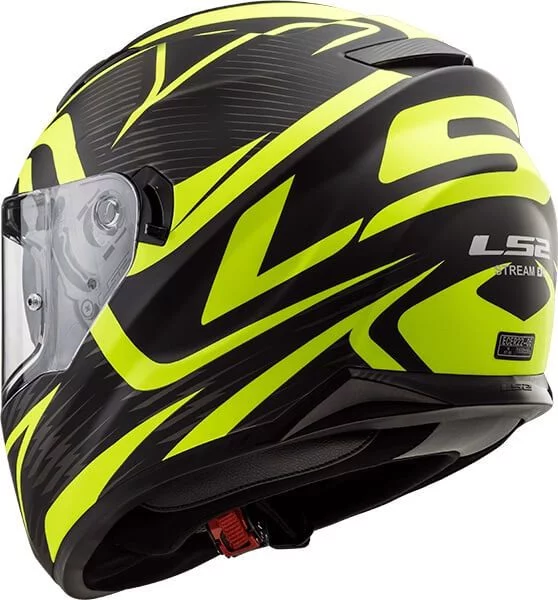 LS2 FF320 STREAM EVO JINK MATT BLACK YELLOW