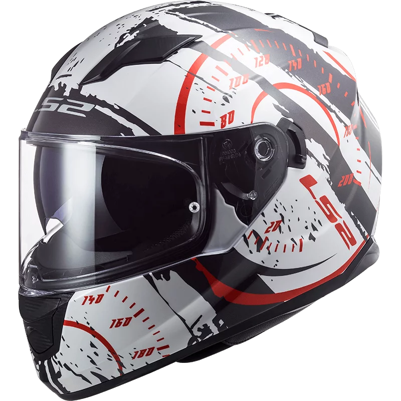 LS2 FF320 STREAM EVO TACHO WHITE BLACK RED
