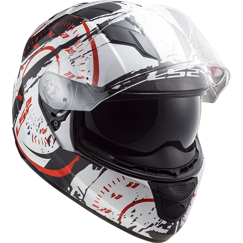 LS2 FF320 STREAM EVO TACHO WHITE BLACK RED