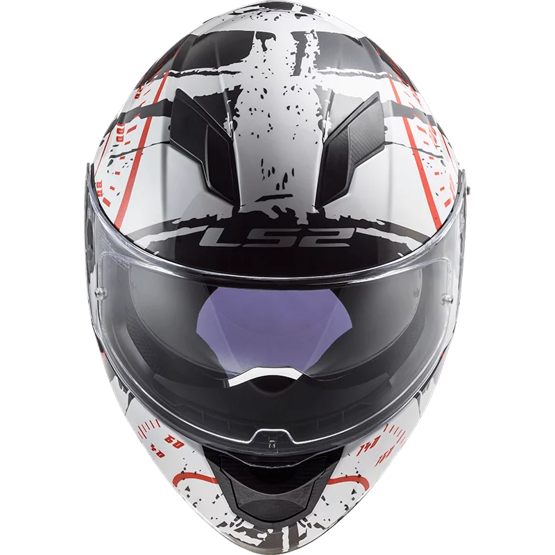 LS2 FF320 STREAM EVO TACHO WHITE BLACK RED