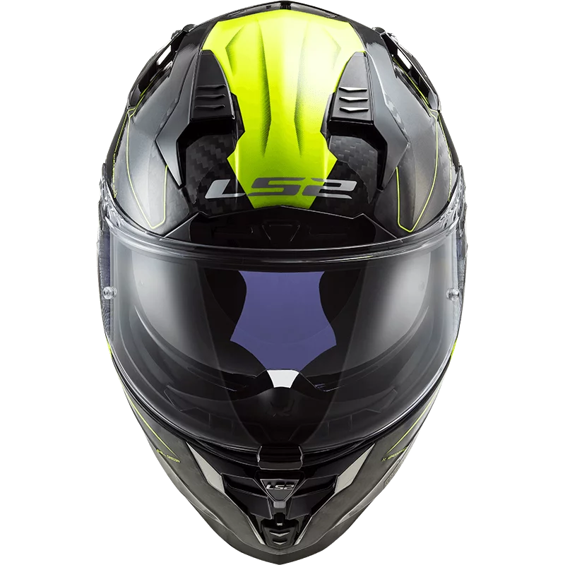 LS2 FF327 CHALLENGER CT2 FOLD GLOSS HI-VIS YELLOW