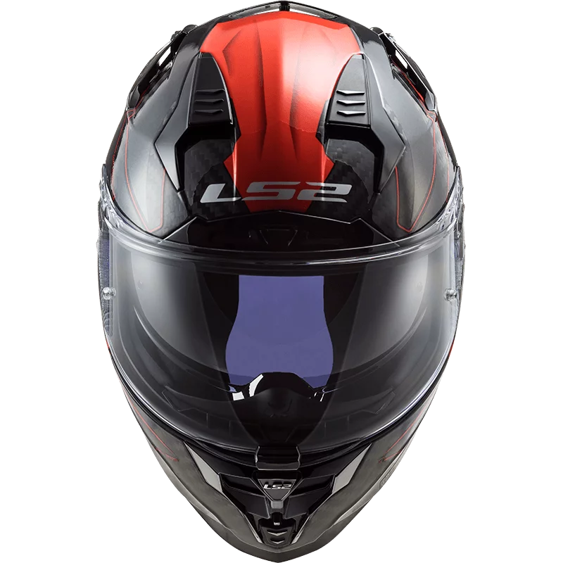 LS2 FF327 CHALLENGER CT2 FOLD GLOSS RED