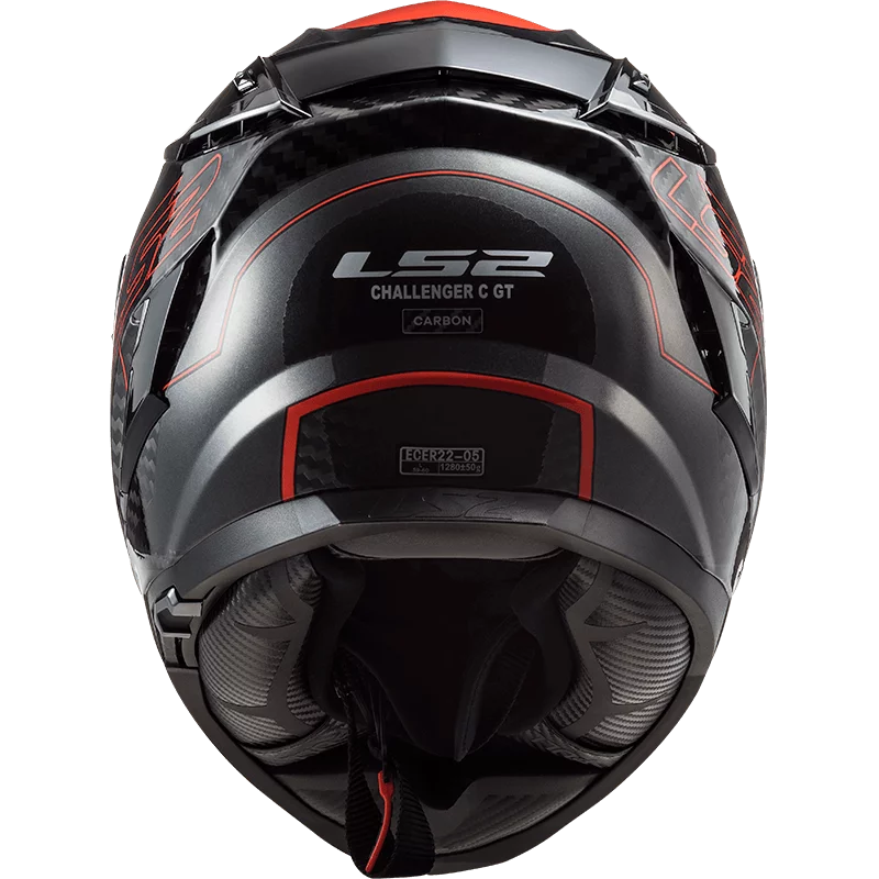 LS2 FF327 CHALLENGER CT2 FOLD GLOSS RED