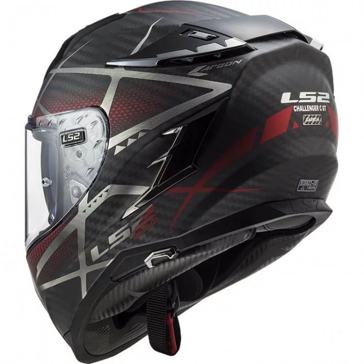 LS2 FF327 CHALLENGER CT2 KONIC MATT RED