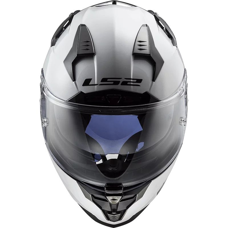 LS2 FF327 CHALLENGER SOLID WHITE