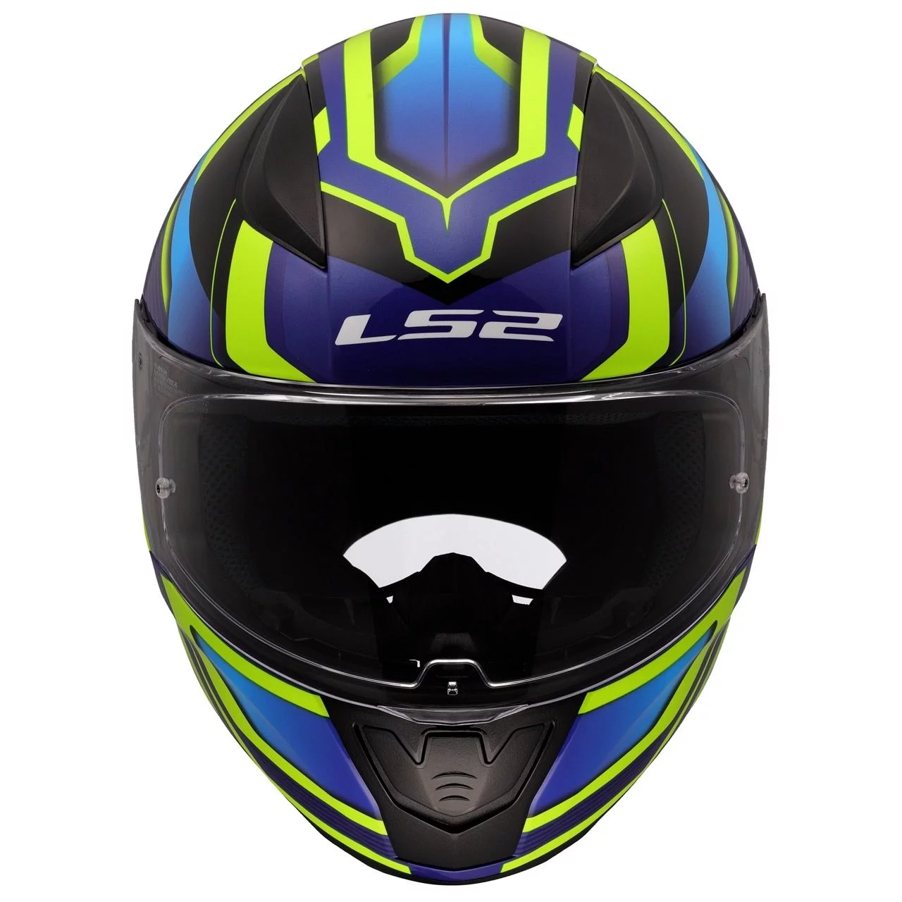 LS2 FF353 RAPID 2 FLITZ HI-VIZ YELLOW BLUE